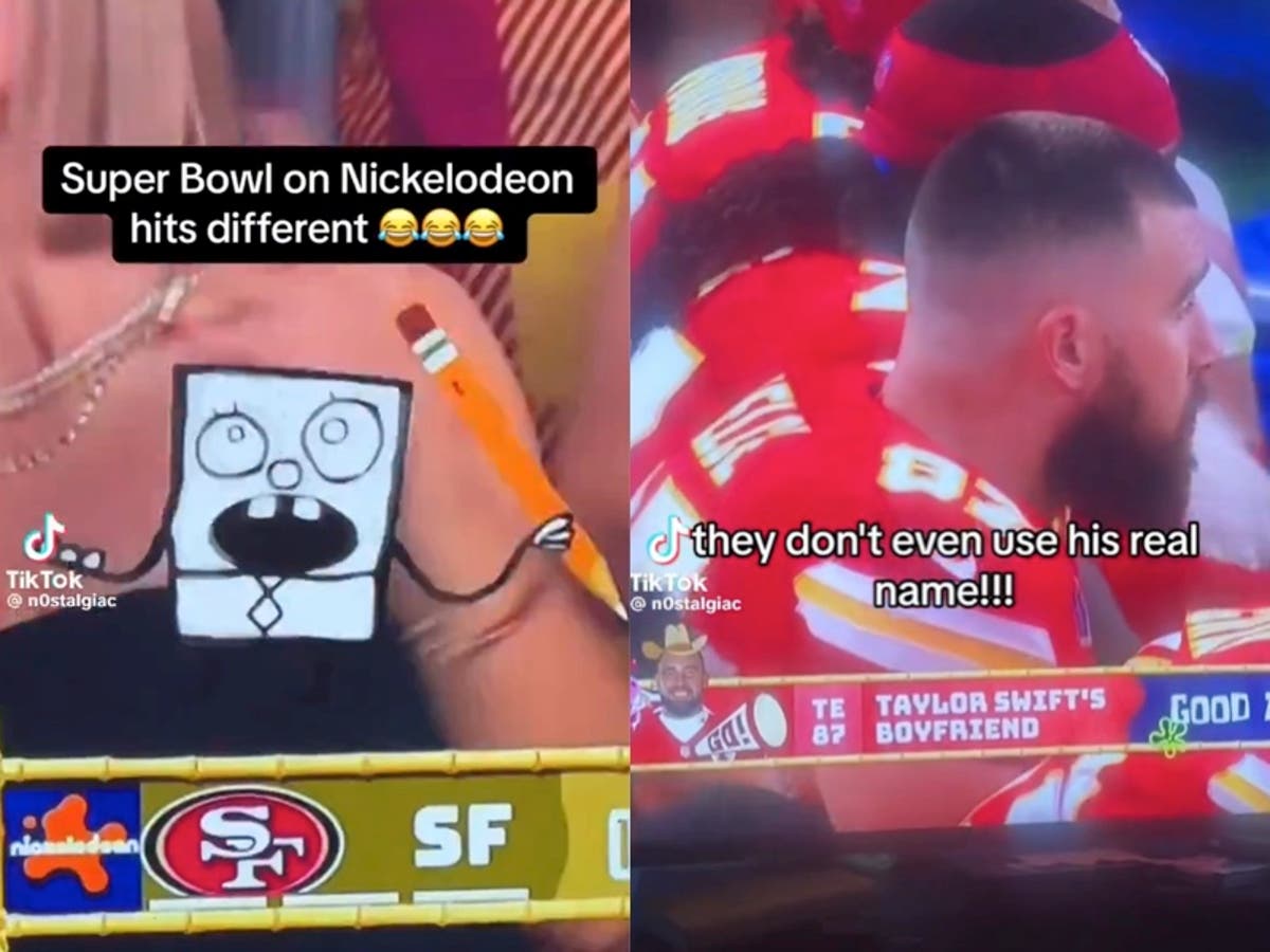 Nickelodeon’s Super Bowl broadcast has viewers in stitches over